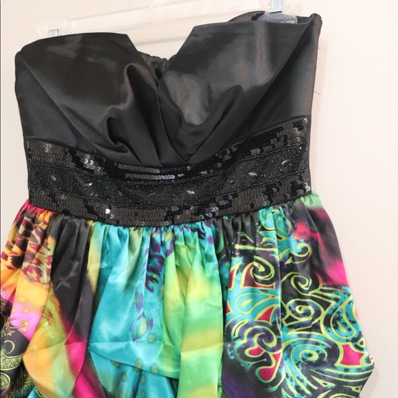 Nordstrom Speechless Strapless Dress (Juniors) - Picture 6 of 8